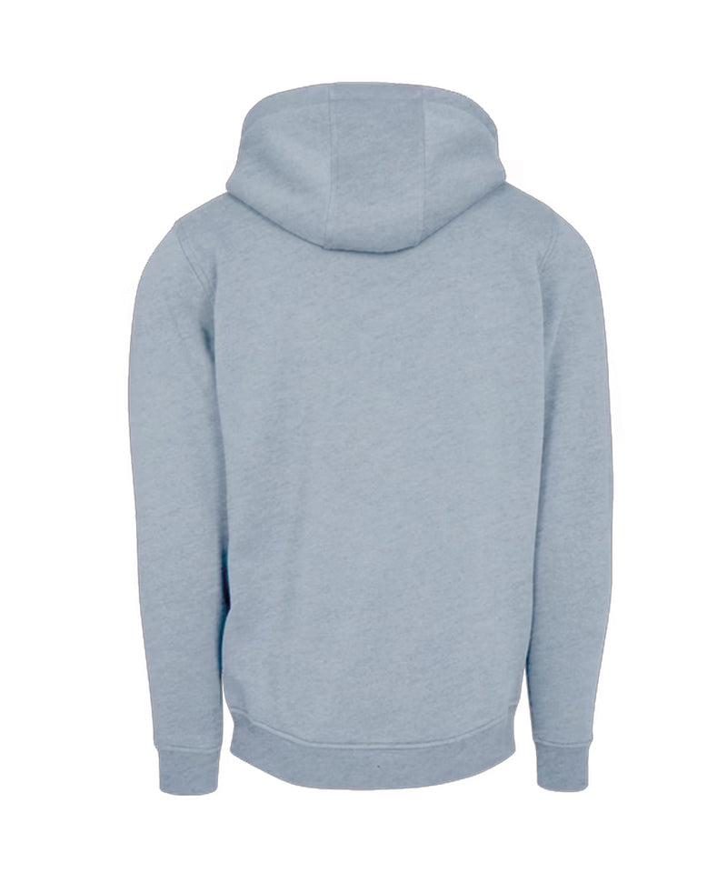 Boneman Skull "normal is boring" Hoodie Grijs gemelleerd met borstlogo