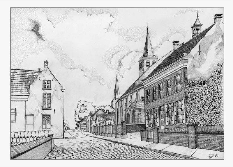 Kerkdriel 1905: Kerkstraat