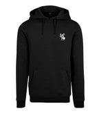 Boneman Skull Knight Hoodie - Zwart
