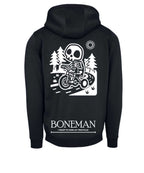 Boneman Skull Tricycle Hoodie - Zwart