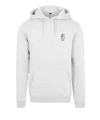 Boneman Skull Unicorn Hoodie - Wit