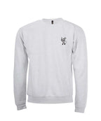 Boneman Skull Knight Sweater - Grijs
