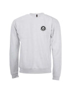 Boneman Skull Borstlogo Sweater - Grijs