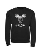 Boneman Skull mickey Sweater - Zwart