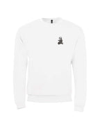 Boneman Skull Tricycle Sweater - Wit