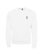 Boneman Skull Unicorn Sweater - Wit