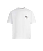 Boneman Skull Knight T-shirt - Wit